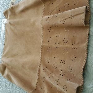 Margaret Godfrey swede skirt